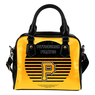 Back Fashion Round Charming Pittsburgh Pirates Shoulder Handbags