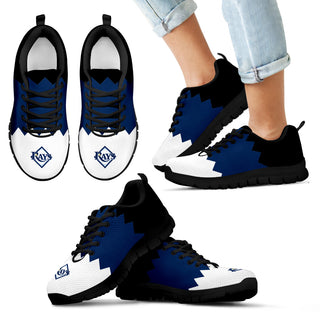 Incredible Line Zig Zag Disorder Beautiful Tampa Bay Rays Sneakers