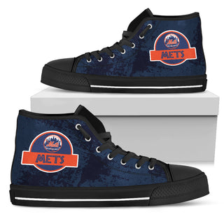 Jurassic Park New York Mets High Top Shoes