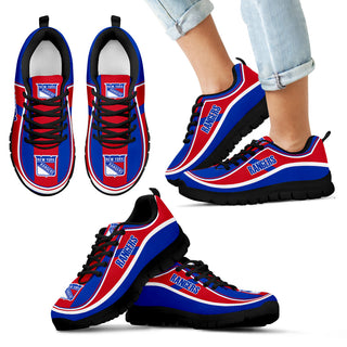 Vintage Color Flag New York Rangers Sneakers