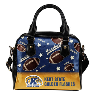Personalized American Football Awesome Kent State Golden Flashes Shoulder Handbag