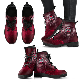 Secret Green Sun And Moon Dreamcatcher Ohio State Buckeyes Boots