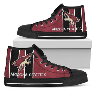 Steaky Trending Fashion Sporty Arizona Coyotes High Top Shoes