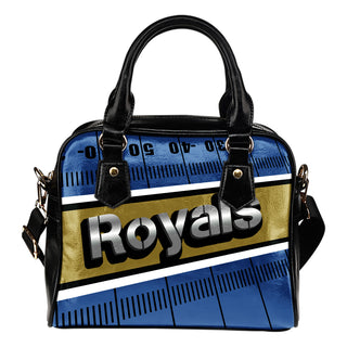 Kansas City Royals Silver Name Colorful Shoulder Handbags