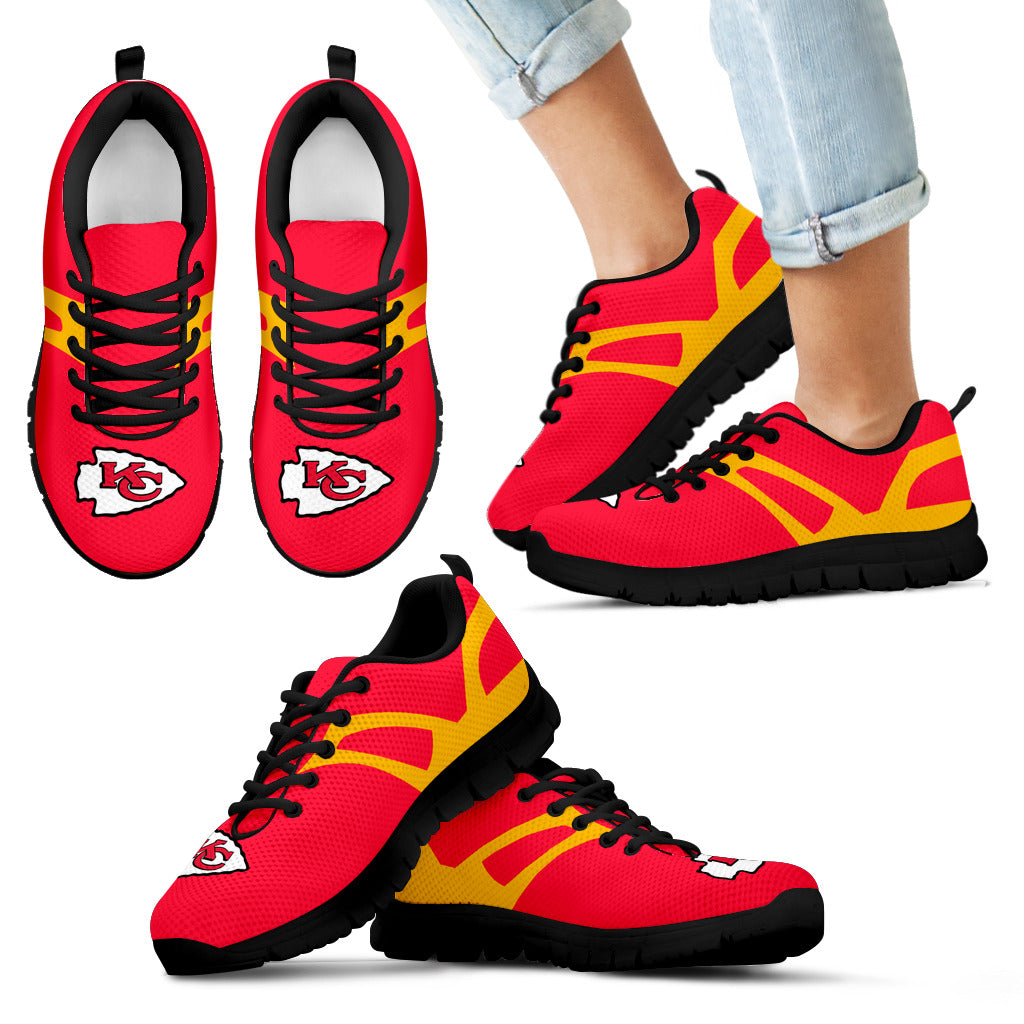 Line Amazing Bottom Kansas City Chiefs Sneakers
