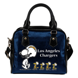 Lovely Animal Team Los Angeles Chargers Shoulder Handbag