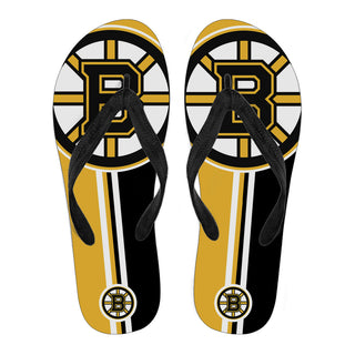 Boston Bruins Fan Gift Two Main Colors Flip Flops