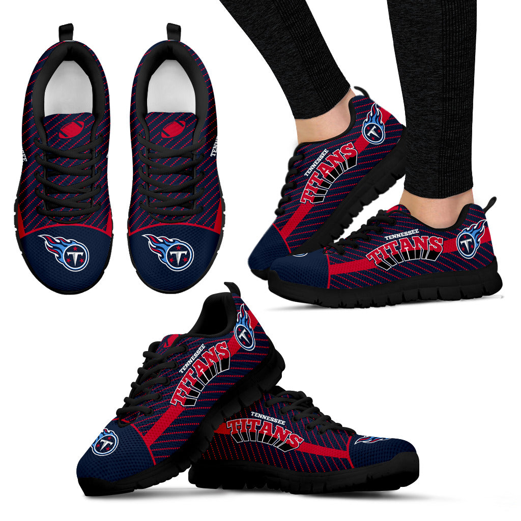 Lovely Stylish Fabulous Little Dots Tennessee Titans Sneakers