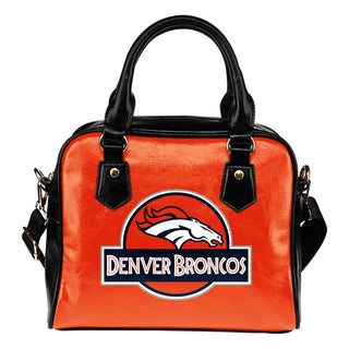 Jurassic Park Denver Broncos Shoulder Handbags - Best Funny Store