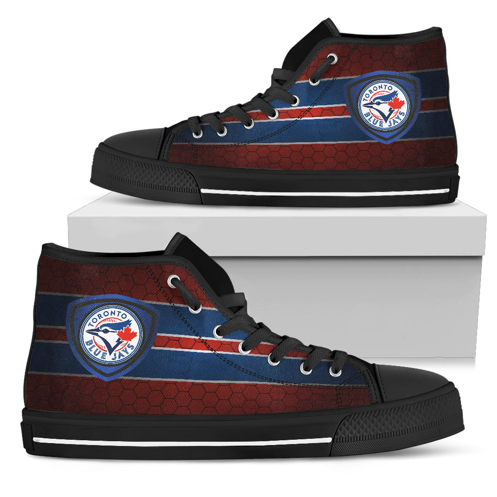 The Shield Toronto Blue Jays High Top Shoes