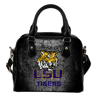 Wall Break LSU Tigers Shoulder Handbags Women Purse
