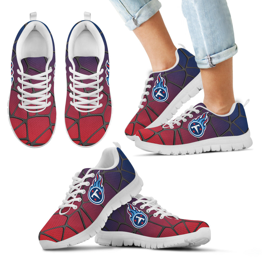 Colors Air Cushion Tennessee Titans Gradient Sneakers