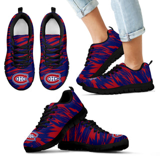 Brush Strong Cracking Comfortable Montreal Canadiens Sneakers