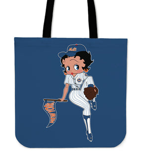 BB Baseball New York Mets Tote Bags