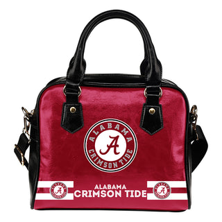 Alabama Crimson Tide For Life Shoulder Handbags