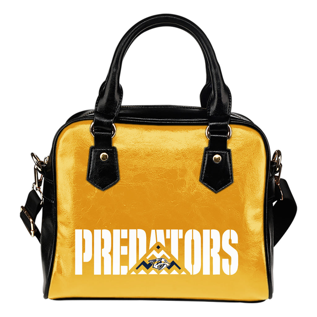 Nashville Predators Mass Triangle Shoulder Handbags
