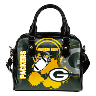 The Victory Green Bay Packers Shoulder Handbags