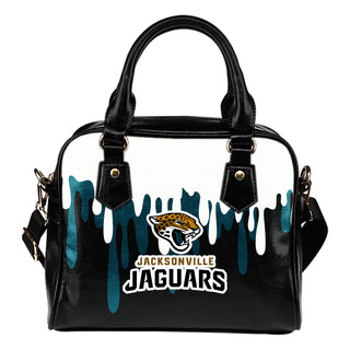 Color Leak Down Colorful Jacksonville Jaguars Shoulder Handbags