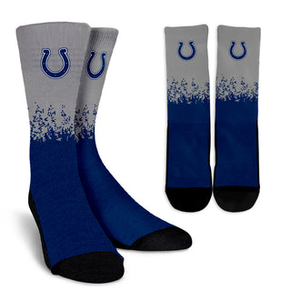 Exquisite Fabulous Pattern Little Pieces Indianapolis Colts Crew Socks
