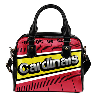 St. Louis Cardinals Silver Name Colorful Shoulder Handbags