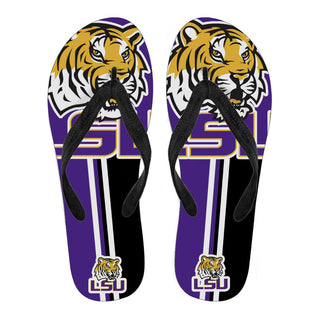 LSU Tigers Fan Gift Two Main Colors Flip Flops