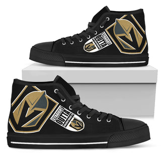 Straight Outta Vegas Golden Knights High Top Shoes