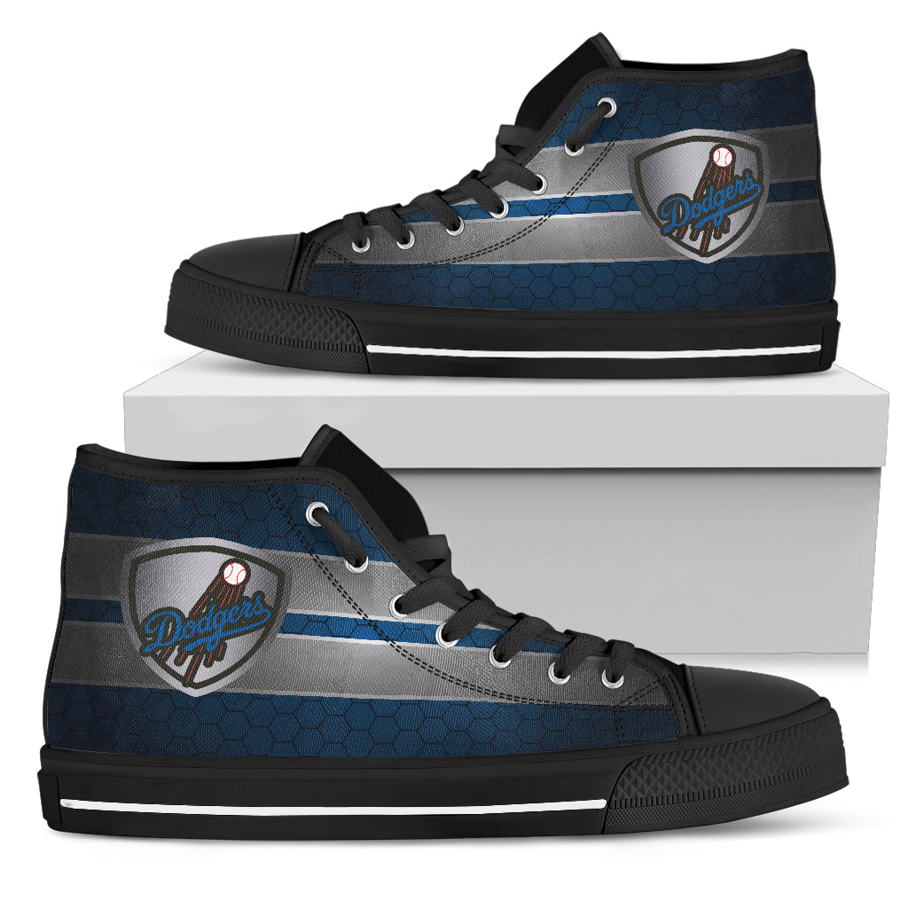 The Shield Los Angeles Dodgers High Top Shoes