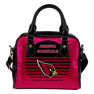 Back Fashion Round Charming Arizona Cardinals Shoulder Handbags