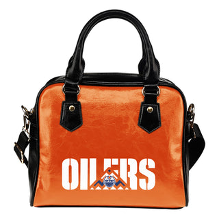 Edmonton Oilers Mass Triangle Shoulder Handbags