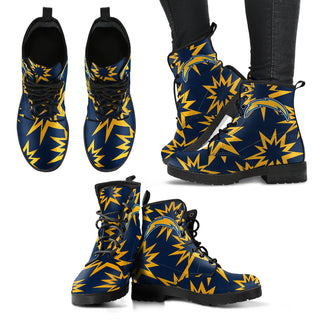 Dizzy Motion Amazing Designs Logo Los Angeles Chargers Boots