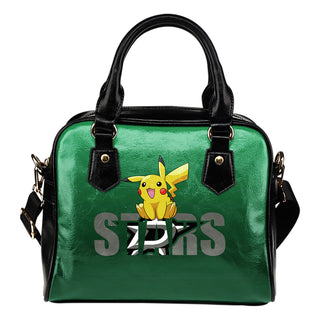 Pokemon Sit On Text Dallas Stars Shoulder Handbags
