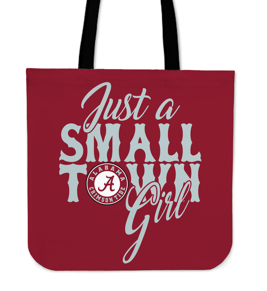 Just A Small Town Alabama Crimson Tide Tote Bags - Best Funny Store
