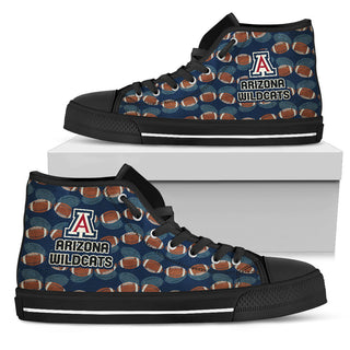 Wave Of Ball Arizona Wildcats High Top Shoes