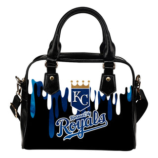 Color Leak Down Colorful Kansas City Royals Shoulder Handbags