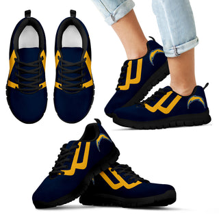 Line Bottom Straight Los Angeles Chargers Sneakers