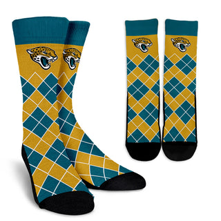 Gorgeous Jacksonville Jaguars Argyle Socks