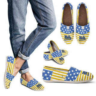 Star Stripers America Flag UCLA Bruins Women Casual Shoes