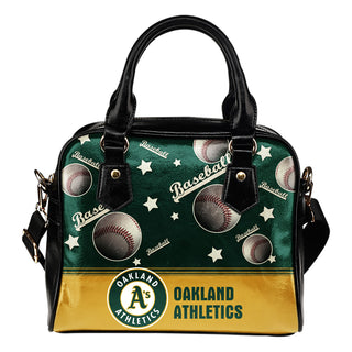 Personalized American Baseball Awesome Oakland Athletics Shoulder Handbag