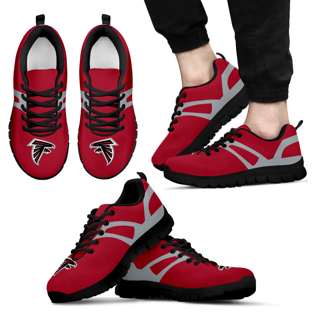 Line Amazing Bottom Atlanta Falcons Sneakers