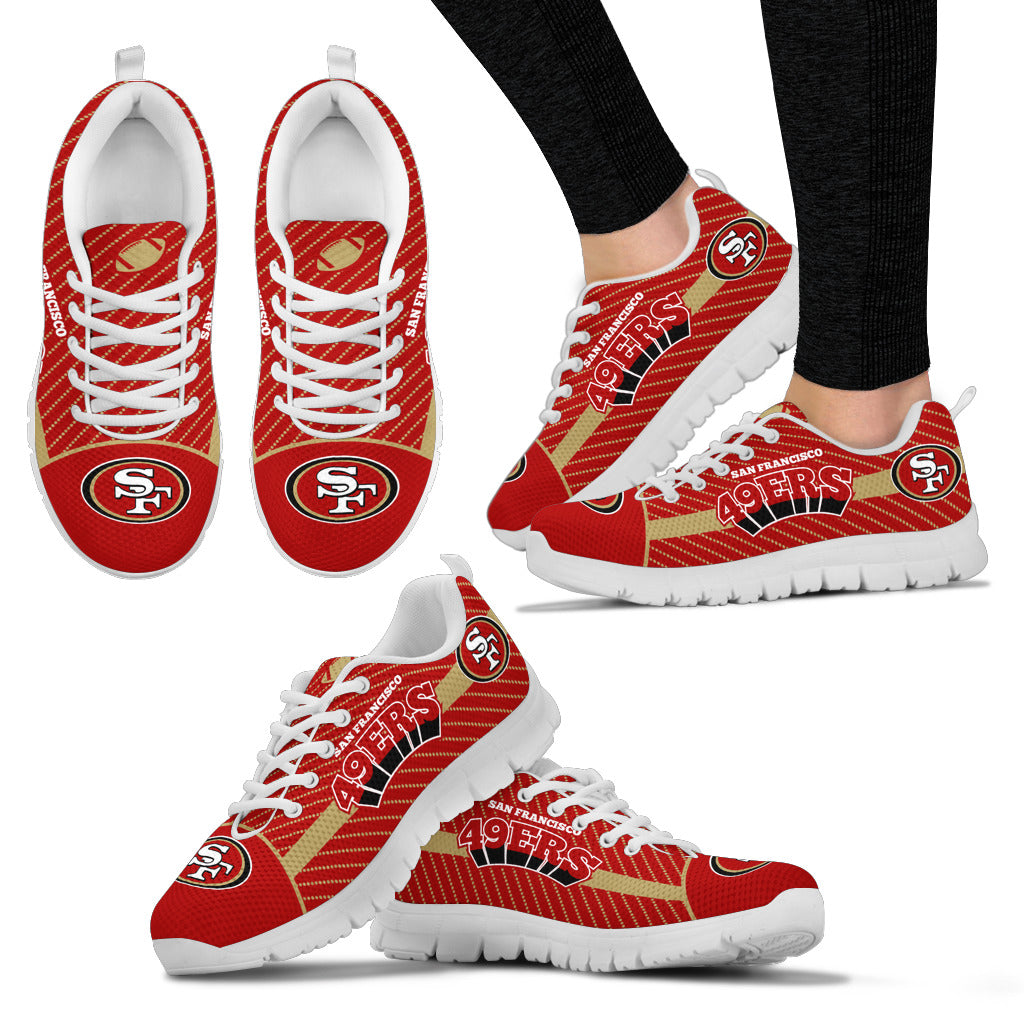 Lovely Stylish Fabulous Little Dots San Francisco 49ers Sneakers