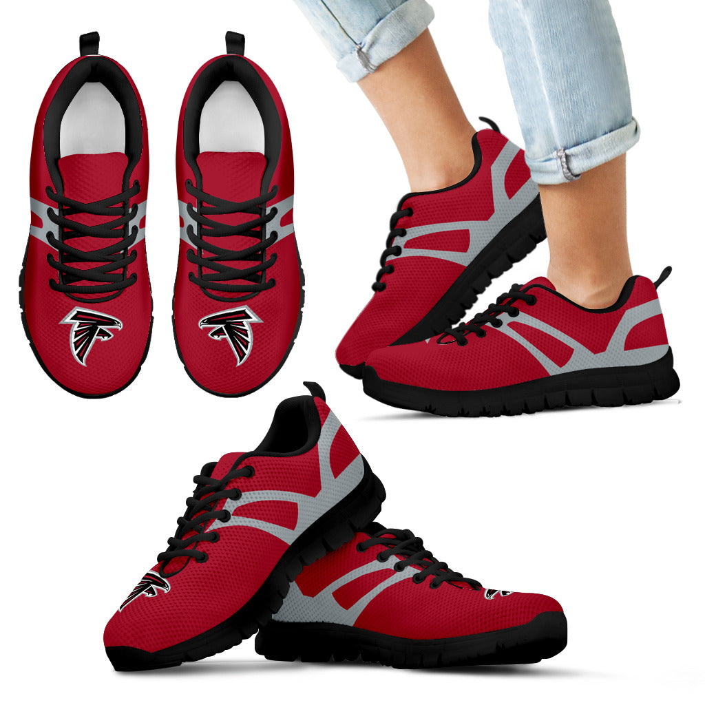 Line Amazing Bottom Atlanta Falcons Sneakers