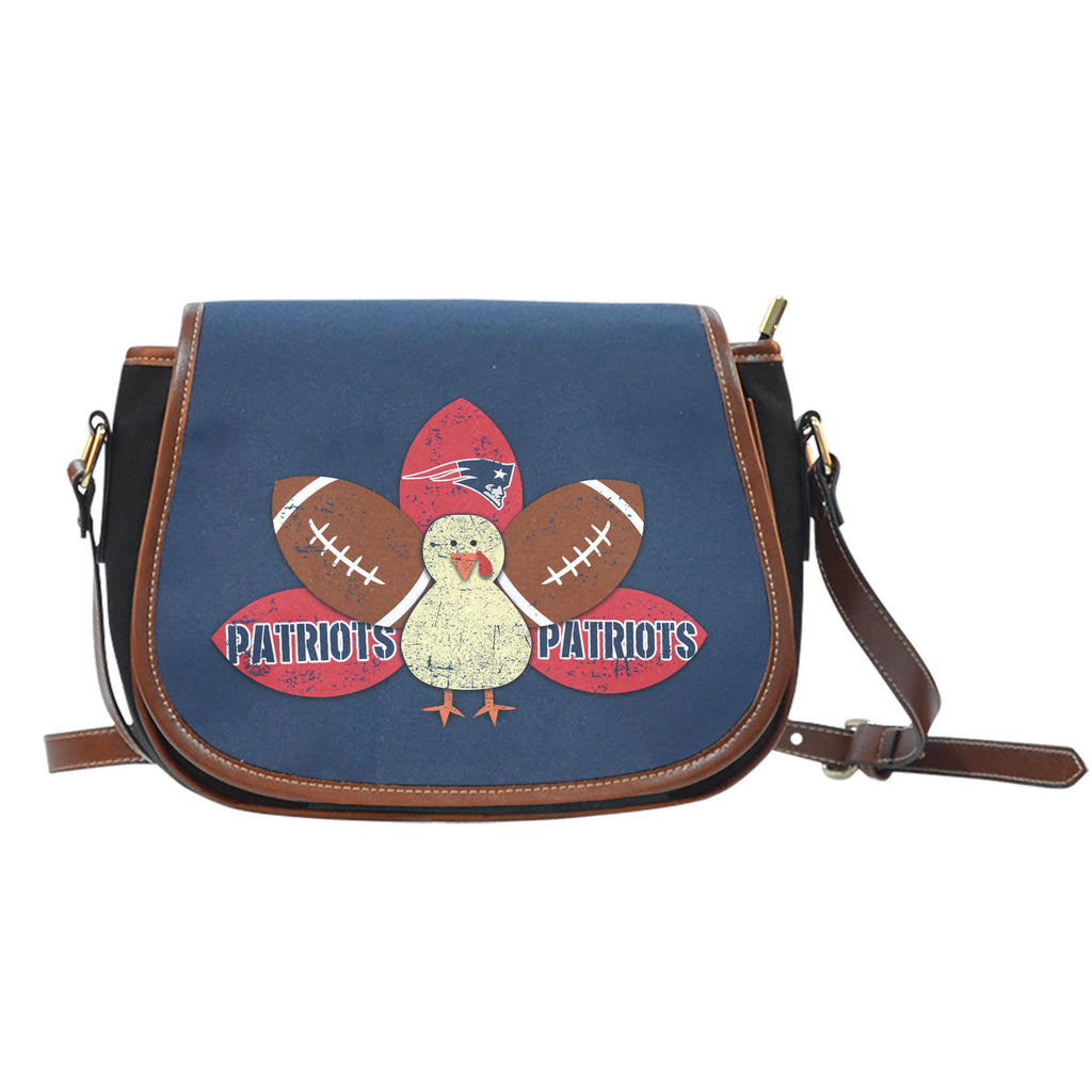 Thanksgiving New England Patriots Saddle Bags - Best Funny Store