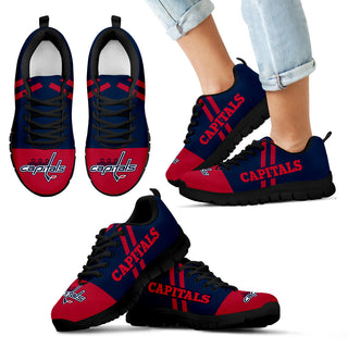 Line Stripe Logo Bottom Washington Capitals Sneakers