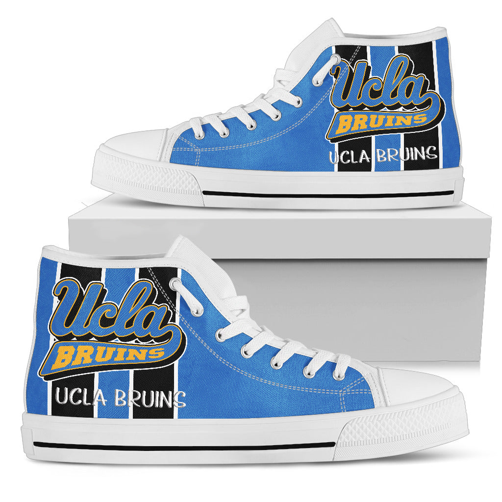 Steaky Trending Fashion Sporty UCLA Bruins High Top Shoes