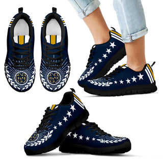 Line Of Stars Victory Notre Dame Fighting Irish Sneakers