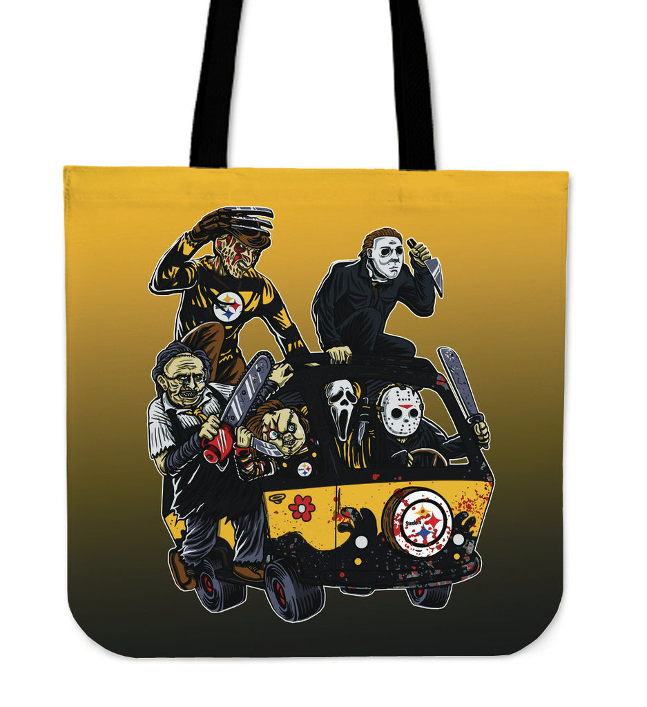 Pittsburgh Steelers The Massacre Machine Tote Bag - Best Funny Store