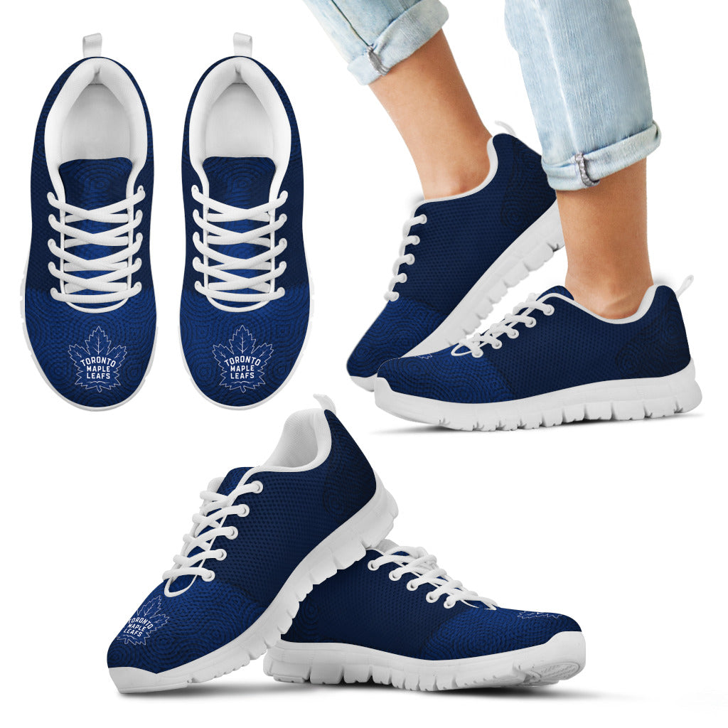 Seamless Line Magical Wave Beautiful Toronto Maple Leafs Sneakers