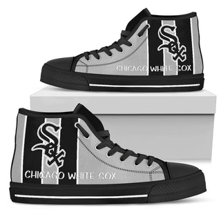 Steaky Trending Fashion Sporty Chicago White Sox High Top Shoes