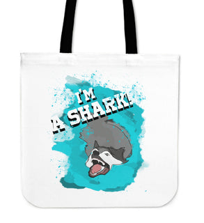 I'm A Husky Shark Tote Bags Ver 2