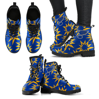 Dizzy Motion Amazing Designs Logo St. Louis Blues Boots